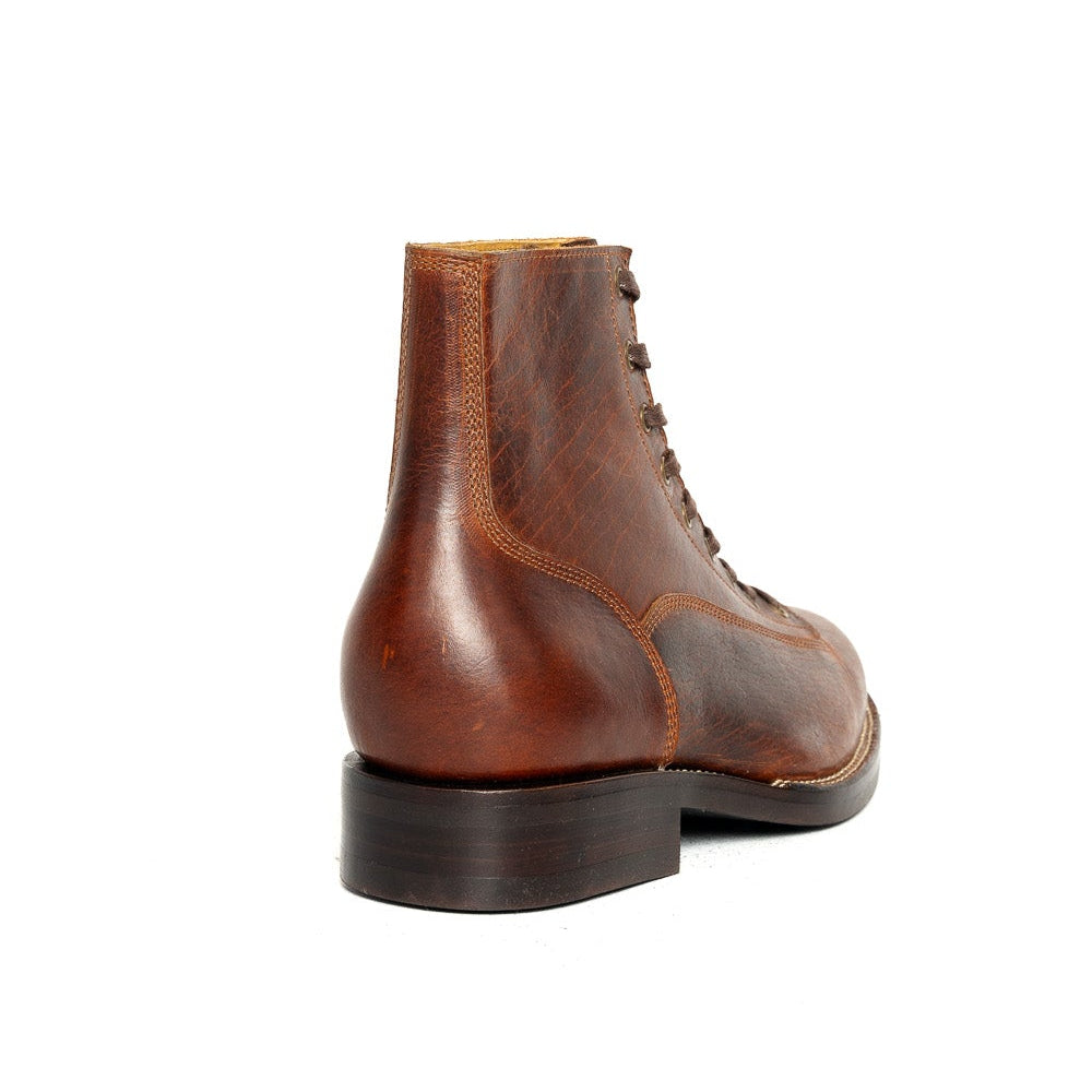 Carver - Cognac Burnt Chip Tan Bison