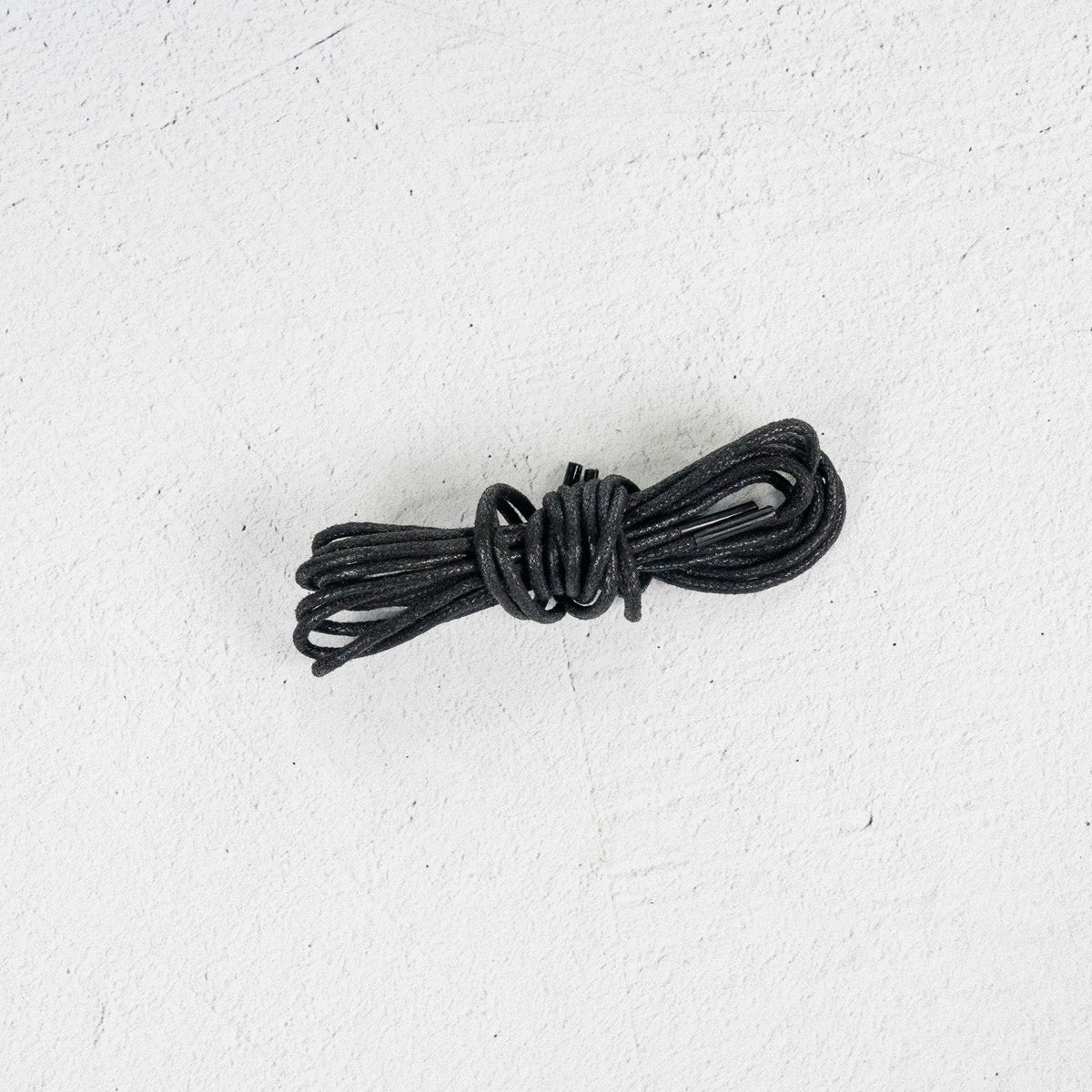 Waxed Cotton Laces - Black