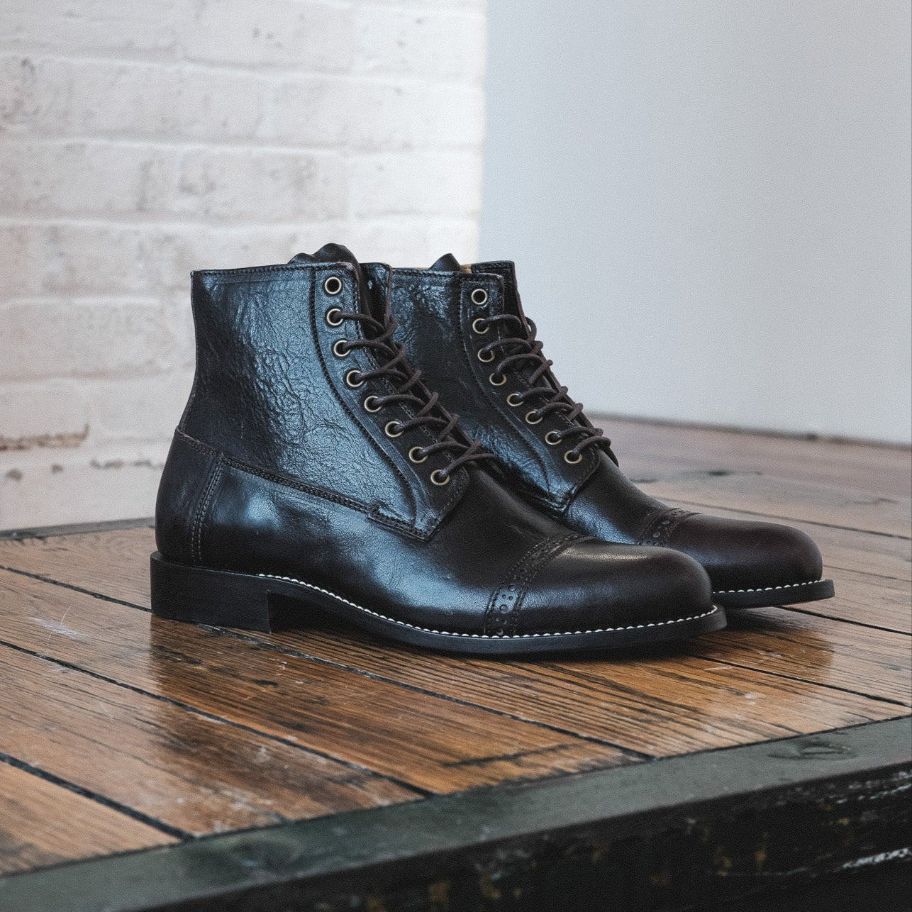 1912 Russet "Marching" Shoe Reproduction - Toscanello Horse TPR